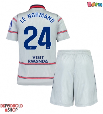 Atletico Madrid Robin Le Normand #24 Tredje trøje Børn 2026-27 Kort ærmer (+ korte bukser)
